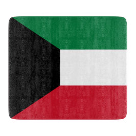 Flagge Kuwaits Schneidebrett