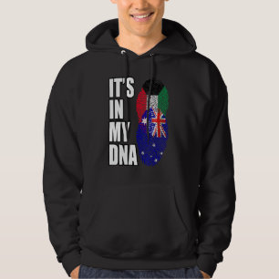 Flagge Kuwaits und australischer Mix-DNA Hoodie