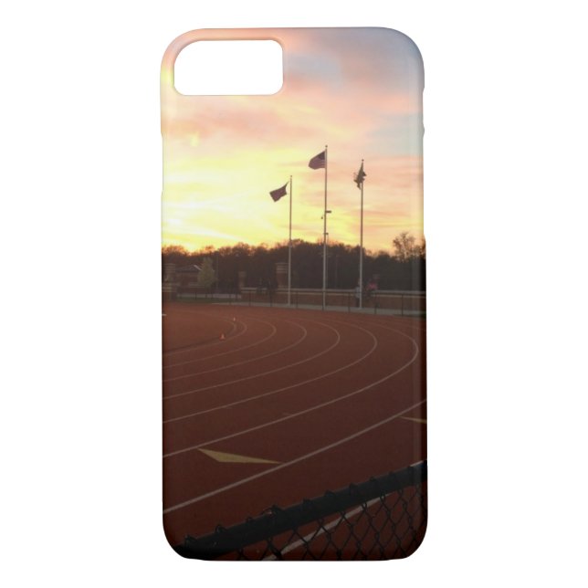 Flagge-Leichtathletik iPhone 7 Fall Case-Mate iPhone Hülle (Rückseite)