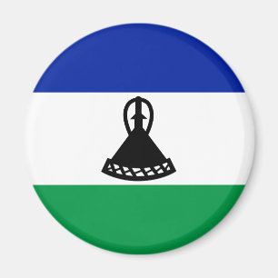 Flagge Lesothos Magnet