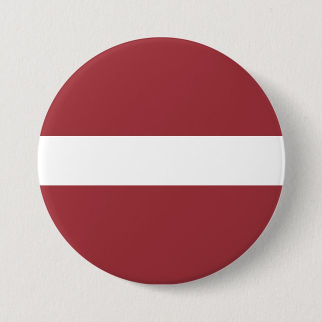 Flagge Lettlands Button (Vorderseite)