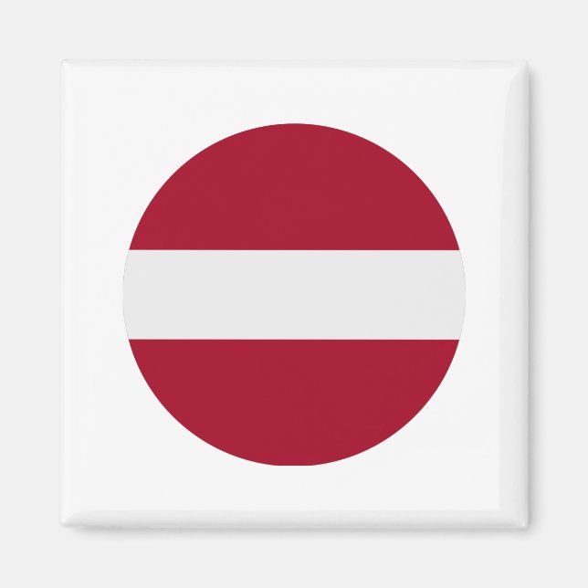 Flagge Lettlands Magnet