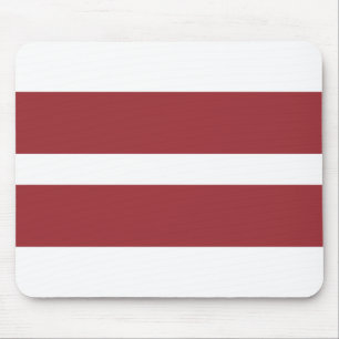 Flagge Lettlands Mousepad