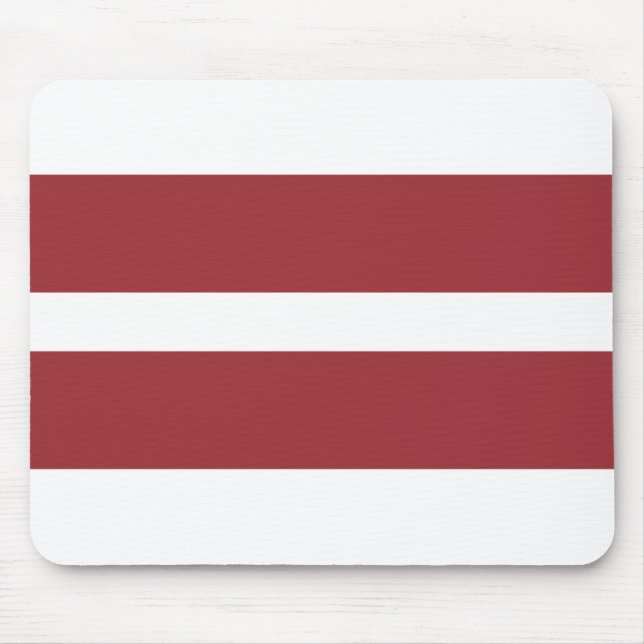 Flagge Lettlands Mousepad (Vorne)