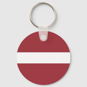Flagge Lettlands Schlüsselanhänger