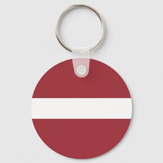 Flagge Lettlands Schlüsselanhänger (Vorderseite)