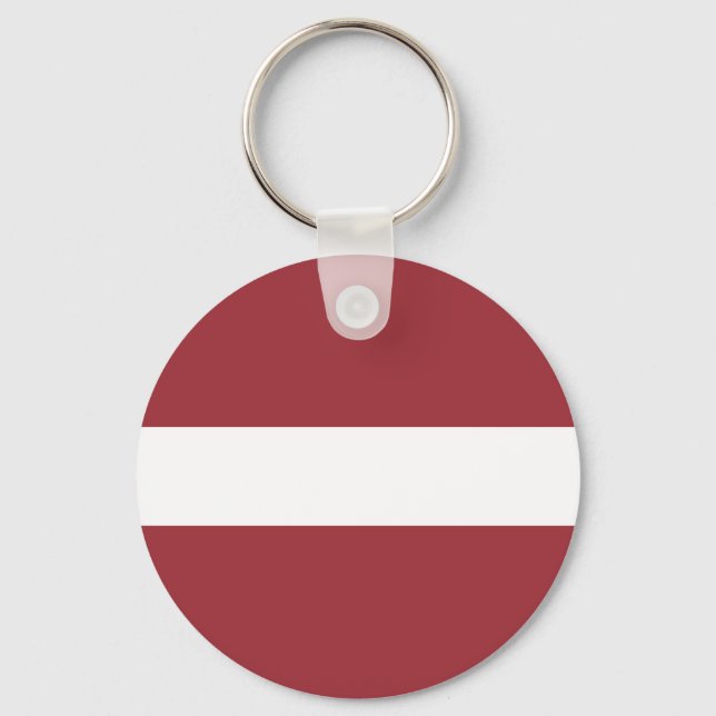 Flagge Lettlands Schlüsselanhänger (Vorderseite)