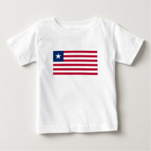 Flagge Liberias Baby T-shirt