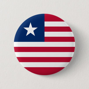 Flagge Liberias Button