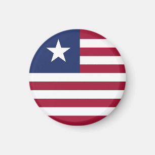 Flagge Liberias Magnet