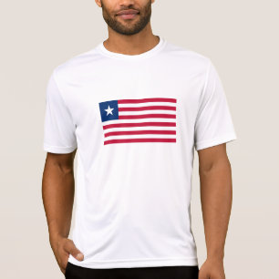 Flagge Liberias T-Shirt