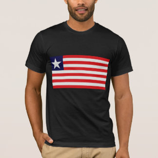 Flagge Liberias T-Shirt