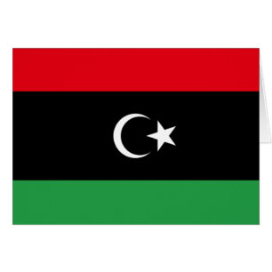 Flagge Libyens