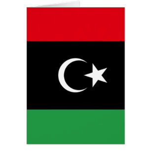 Flagge Libyens
