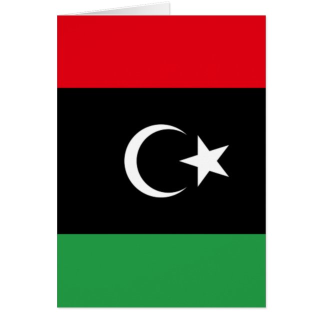 Flagge Libyens (Vorne)