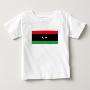 Flagge Libyens Baby T-shirt
