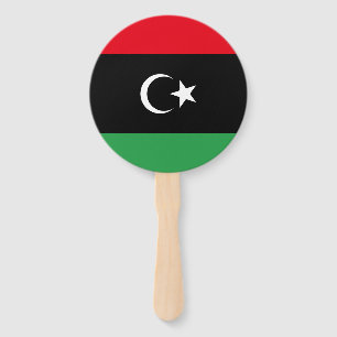 Flagge Libyens Fächer