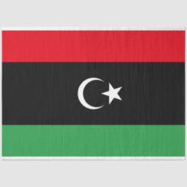Flagge Libyens Seidenpapier