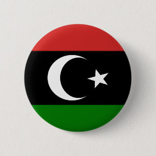 Flagge Libyens vor 1977 Button