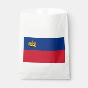 Flagge Liechtensteins Geschenktütchen