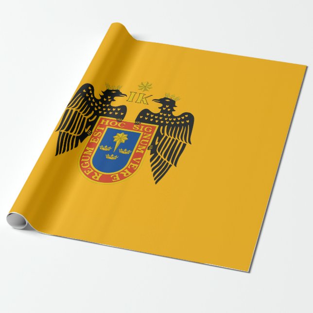 Flagge Limas (Peru) Geschenkpapier (Ungerollt)