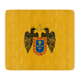 Flagge Limas (Peru) Schneidebrett