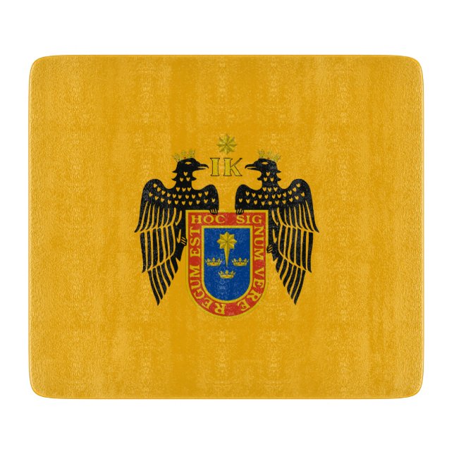 Flagge Limas (Peru) Schneidebrett (Vorderseite)