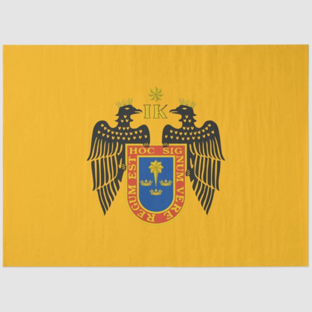 Flagge Limas (Peru) Seidenpapier (Vorderseite)