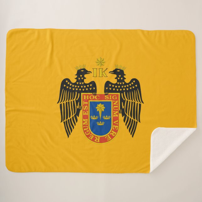 Flagge Limas (Peru) Sherpadecke (Vorderseite (Horizontal))