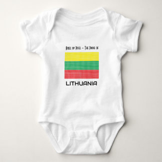 Flagge Litauens Baby Strampler