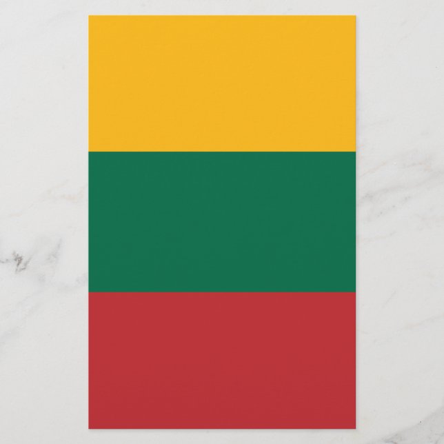 Flagge Litauens Flyer (Vorne)