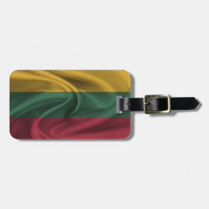 Flagge Litauens Gepäckanhänger