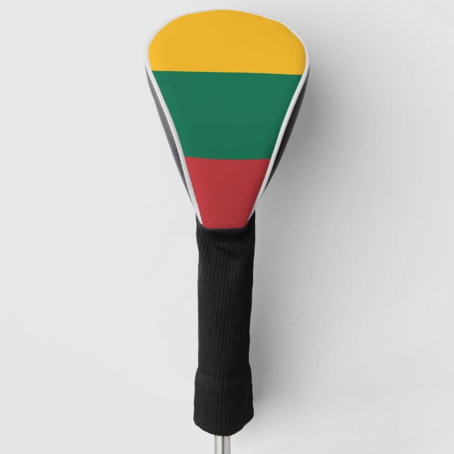 Flagge Litauens Golf Headcover (Vorderseite)