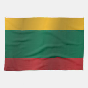Flagge Litauens Küchentuch