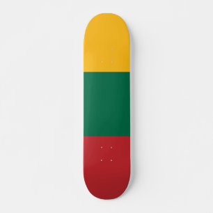 Flagge Litauens Skateboard