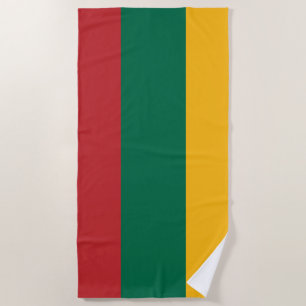 Flagge Litauens Strandtuch