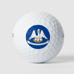Flagge Louisiana Golfball