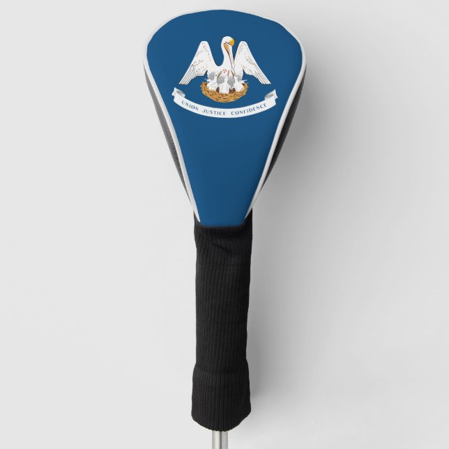 Flagge Louisianas Golf Headcover (Vorderseite)