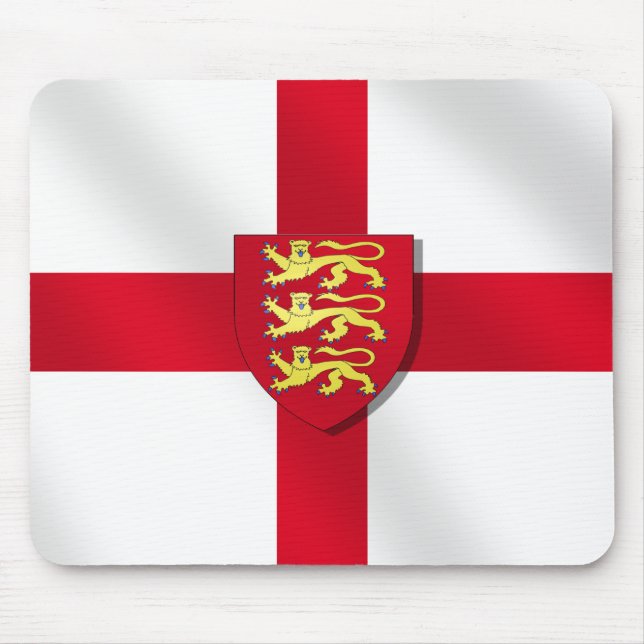 Flagge Löwen 2012 England-Flagge Englands drei Mousepad (Vorne)