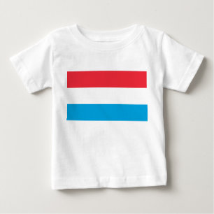 Flagge Luxemburgs Baby T-shirt