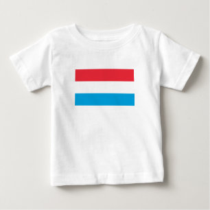 Flagge Luxemburgs Baby T-shirt