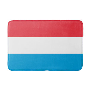 Flagge Luxemburgs Badematte