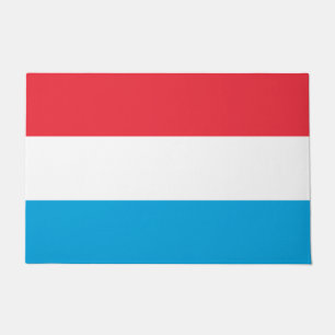 Flagge Luxemburgs Fußmatte