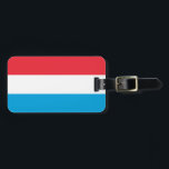 Flagge Luxemburgs Gepäckanhänger<br><div class="desc">Flagge Luxemburgs</div>