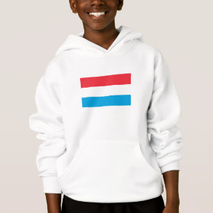 Flagge Luxemburgs Hoodie