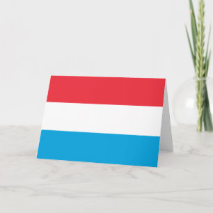 Flagge Luxemburgs Karte