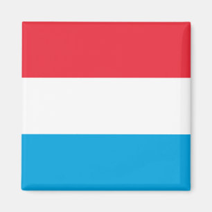 Flagge Luxemburgs Magnet