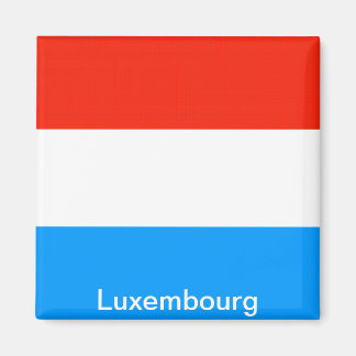 Flagge Luxemburgs Magnet