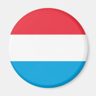 Flagge Luxemburgs Magnet