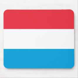 Flagge Luxemburgs Mousepad